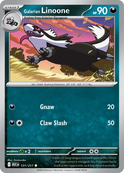Galarian Linoone