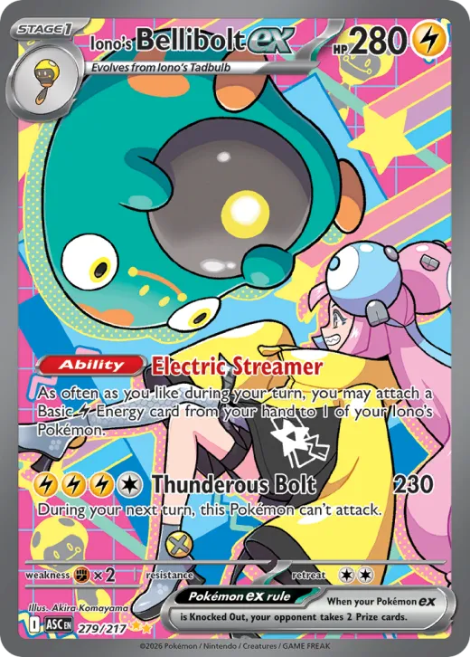 Iono's Bellibolt ex 279/217